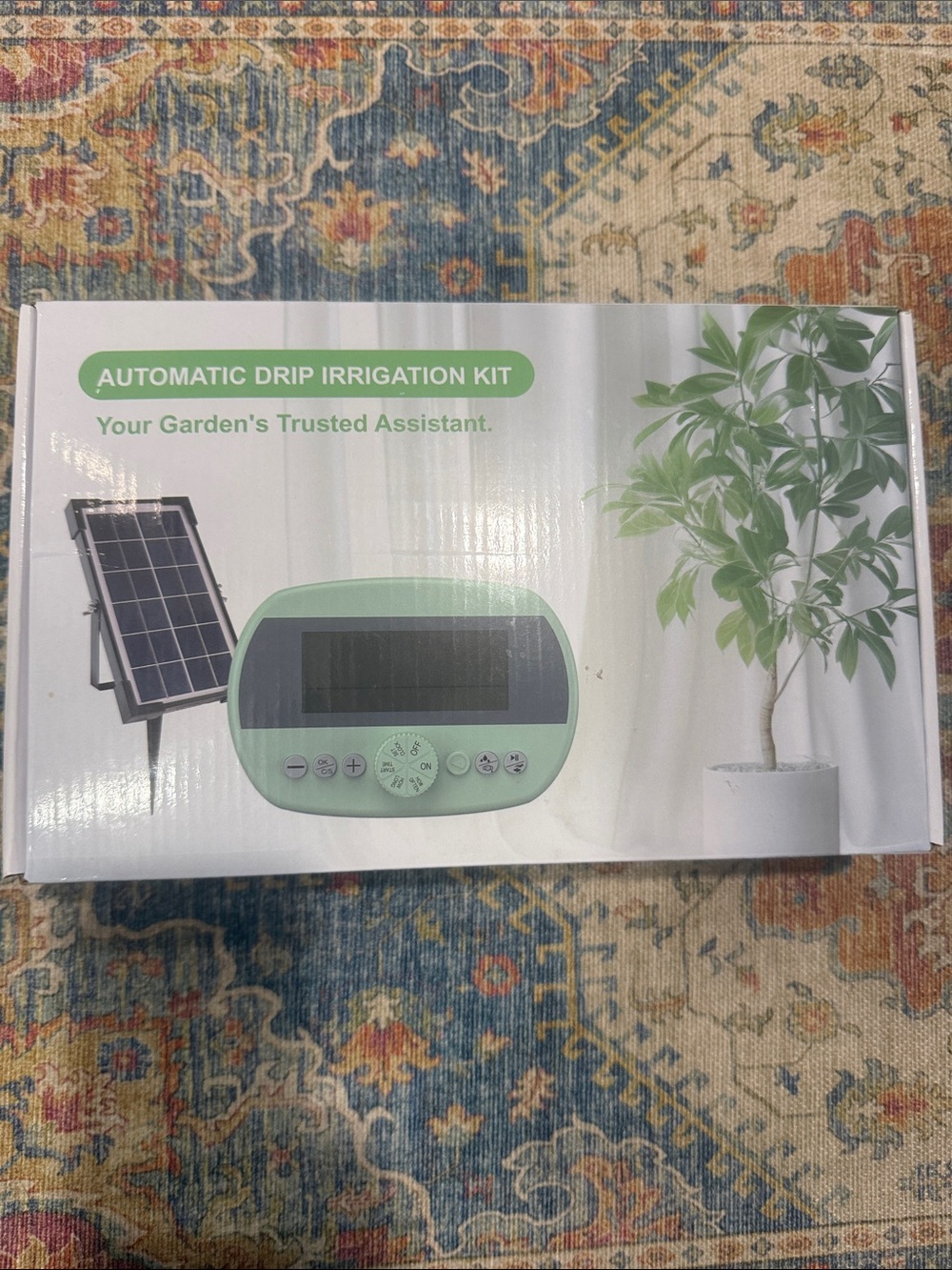 Automatic Drip Irrigation Kit - Mint Green Controller